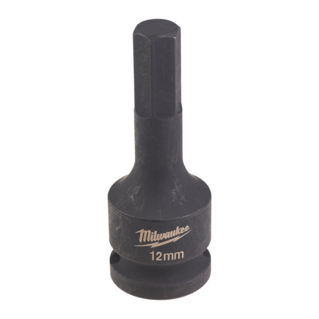 Головка ударная 1/2 с рабочей частью HEX12 MILWAUKEE Головка ударная 1/2 с рабочей частью HEX12 MILWAUKEE