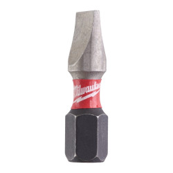 Біта SHOCKWAVE MILWAUKEE, SL1,2x6,5, 25мм, (2шт) Біта SHOCKWAVE MILWAUKEE, SL1,2x6,5, 25мм, (2шт)
