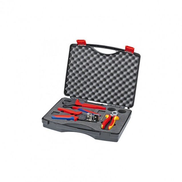Чемодан с инструментом для фотогальваники KNIPEX 97 91 01