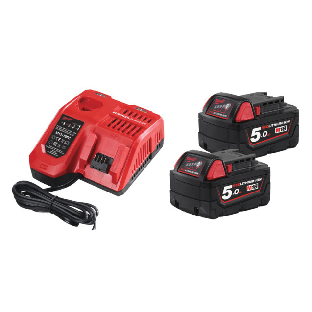 Аккумулятор Li-Ion M18 NRG-502 (В5 2шт; з/у M12-18FC) M12 B2 4933459217