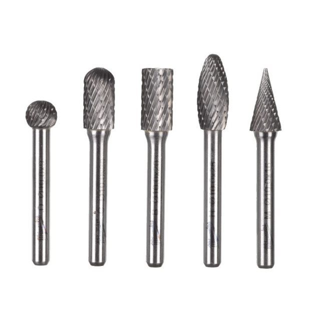 Набор борфрез твердосплавных TC 6 X 12.7MM 5 предметов MILWAUKEE 4932493576