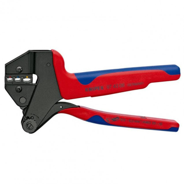 Инструмент для опрессовки системный KNIPEX 97 43 06 (для сменных матриц) Инструмент для опрессовки системный KNIPEX 97 43 06 (для сменных матриц)