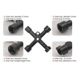 Ключ для електрошафа 7HA21 Ключ для електрошафа 7HA21