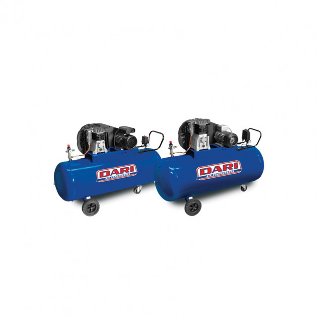 Компрессор поршневой DARI DEC 200/2800B-3M  (220V)  (ресивер 200 л, пр-сть 330 л/мин)