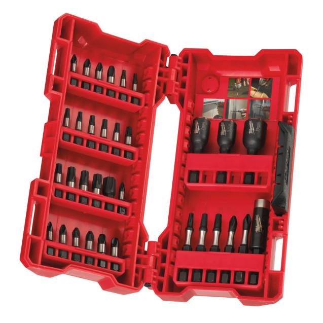 Набор бит для шуруповерта SHOCKWAVE 33 шт дисплей MILWAUKEE 4932430905