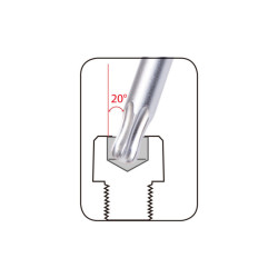 Набор Torx Г-обр.Т10-Т50 экстрадлинных c шаром