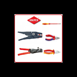 Кліщі обжимні зі змінними матрицями KNIPEX MultiCrimp® 97 33 02 Кліщі обжимні зі змінними матрицями KNIPEX MultiCrimp® 97 33 02