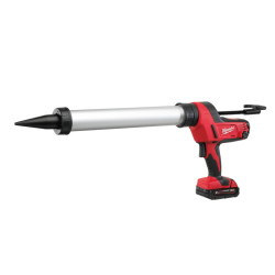 Пістолет для герметиків акумуляторний MILWAUKEE, C18 PCG/600A-201В, 600мл (+ заряд.пристрій, 1 акум. Пістолет для герметиків акумуляторний MILWAUKEE, C18 PCG/600A-201В, 600мл (+ заряд.пристрій, 1 акум.