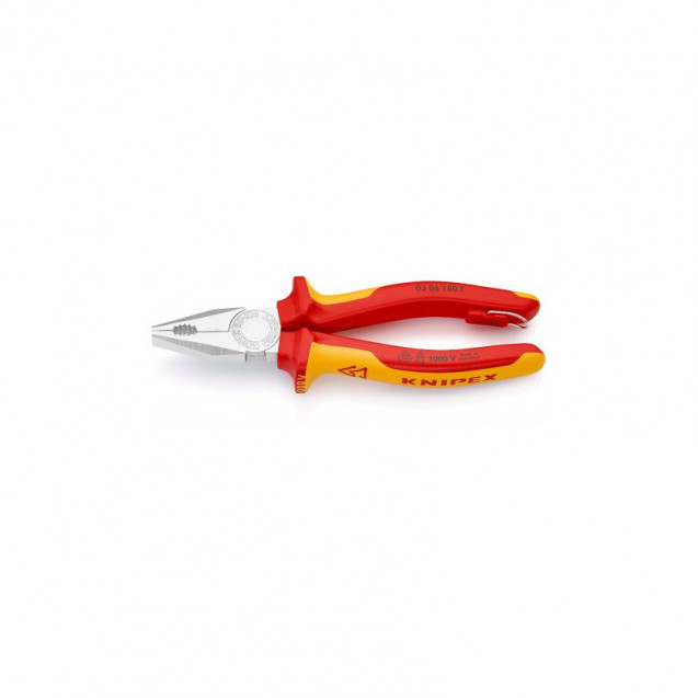 Плоскогубці комбіновані VDE KNIPEX 03 06 180 T