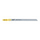 Полотна для лобзика T101BR MILWAUKEE, 105мм/ крок зуба 2,5мм, (5шт), (зворотній різ)