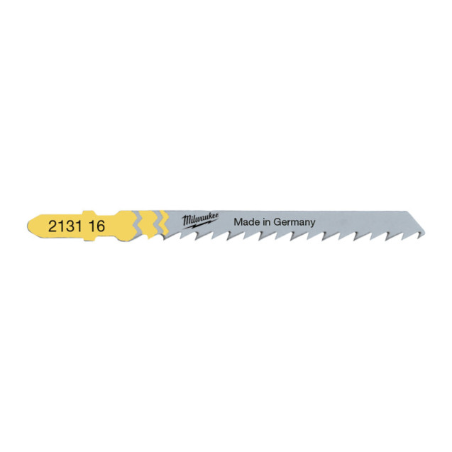 Полотна для лобзика T144D MILWAUKEE, 75мм/ крок зуба 4,0мм, (5шт), (деревина, швидкий різ) Полотна для лобзика T144D MILWAUKEE, 75мм/ крок зуба 4,0мм, (5шт), (деревина, швидкий різ)