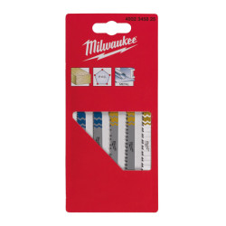 Полотна для лобзика T111C MILWAUKEE, 75мм/ крок зуба 3,0мм, (5шт), (деревина) Полотна для лобзика T111C MILWAUKEE, 75мм/ крок зуба 3,0мм, (5шт), (деревина)