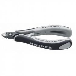 Прецизійні кусачки бокові для електроніки KNIPEX 79 02 120 ESD Прецизійні кусачки бокові для електроніки KNIPEX 79 02 120 ESD