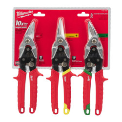 Ножницы по металлу (набор 3шт) MILWAUKEE 48224533 Ножницы по металлу (набор 3шт) MILWAUKEE 48224533
