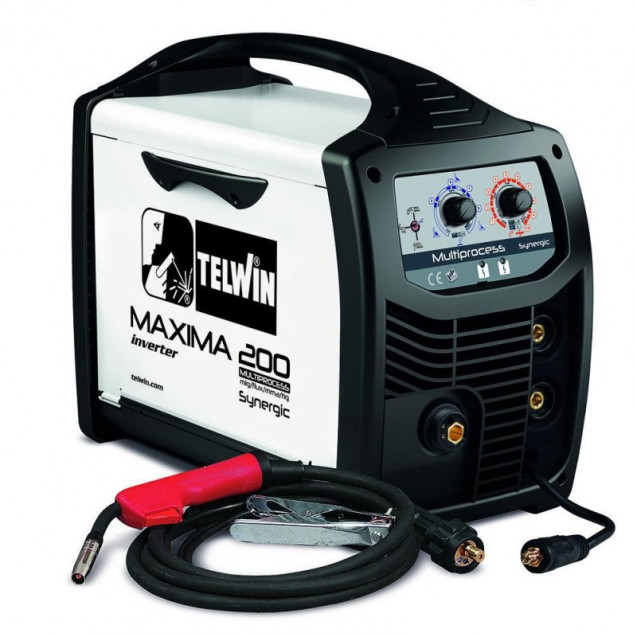 Сварочный аппарат Telwin MAXIMA 200 SYNERGIC 230V READY PACK Сварочный аппарат Telwin MAXIMA 200 SYNERGIC 230V READY PACK