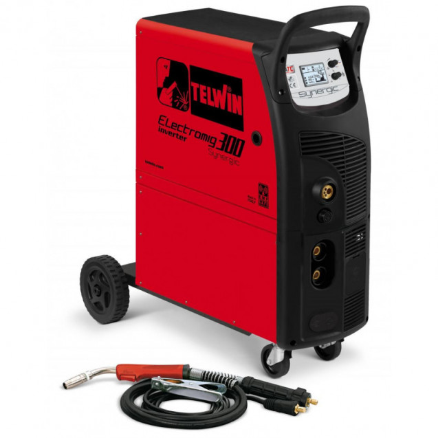 Сварочный полуавтомат Telwin ELECTROMIG 300 SYNERGIC 400V Сварочный полуавтомат Telwin ELECTROMIG 300 SYNERGIC 400V
