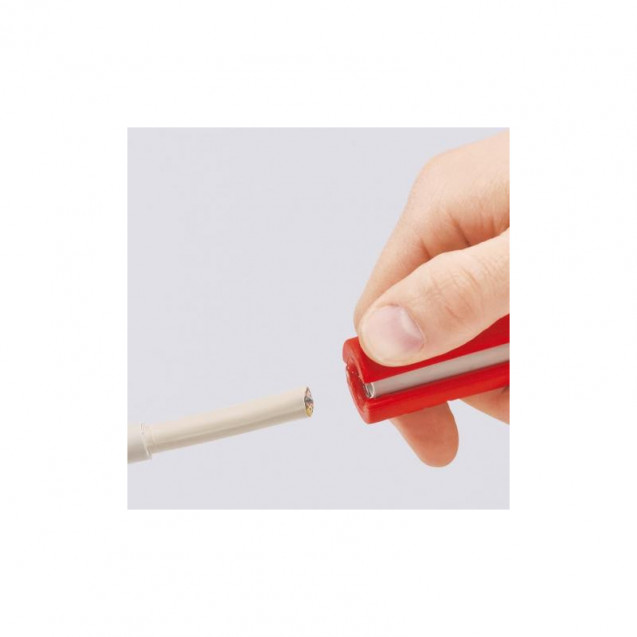 Универсальный инструмент для удаления оболочки KNIPEX 16 80 125 SB Универсальный инструмент для удаления оболочки KNIPEX 16 80 125 SB