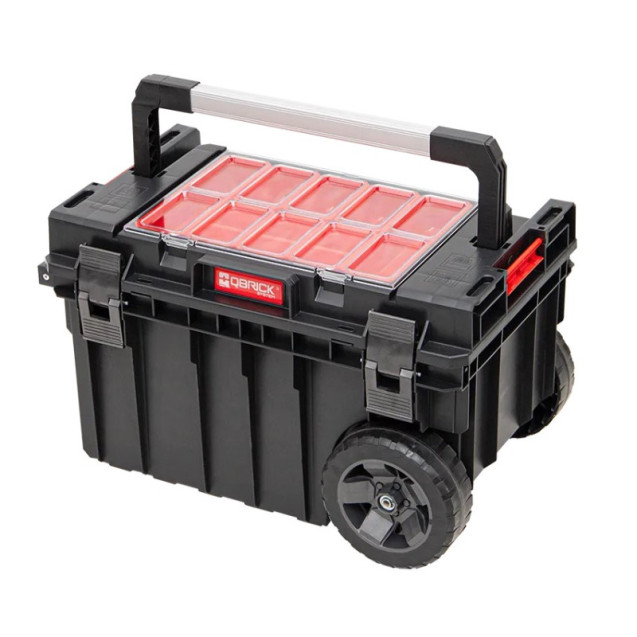 Ящик для инструментов на колесах QBRICK SYSTEM ONE Trolley Expert Размер : 605 x 405 x 345