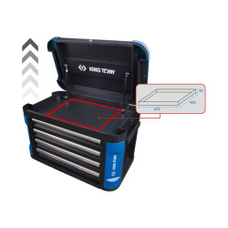 Ящик инструментальный, 4 ящика и отсек Ящик инструментальный, 4 ящика и отсек