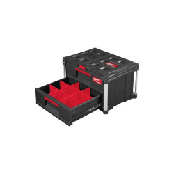 Ящик PACKOUT MILWAUKEE з 2-ма висувними відсіками Ящик PACKOUT MILWAUKEE з 2-ма висувними відсіками