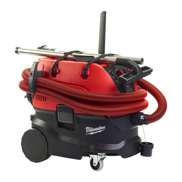 Пилосос промисловий MILWAUKEE, AS-30MAC, 1200Вт, 30л Характеристики: Потужність (Вт) 1200 Об'єм пові