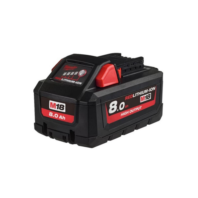 Акумулятор HIGH OUTPUT MILWAUKEE, M18 H8 (8Аг)