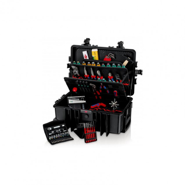 Чемодан с инструментами “Robust45 Move” Mechanic, Knipex 00 21 37 М Чемодан с инструментами “Robust45 Move” Mechanic, Knipex 00 21 37 М