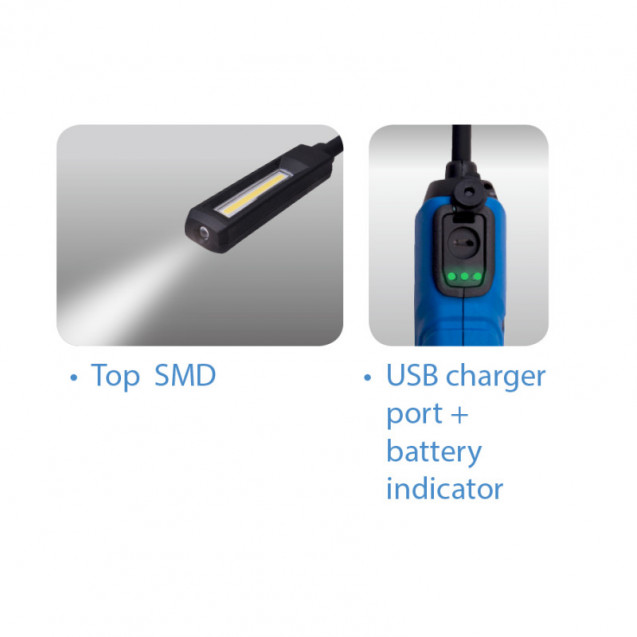 Фонарик LED 5W cobe