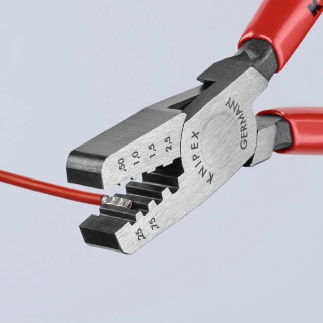 Інструмент для обжиму контактних гільз KNIPEX 97 61 145 A Інструмент для обжиму контактних гільз KNIPEX 97 61 145 A