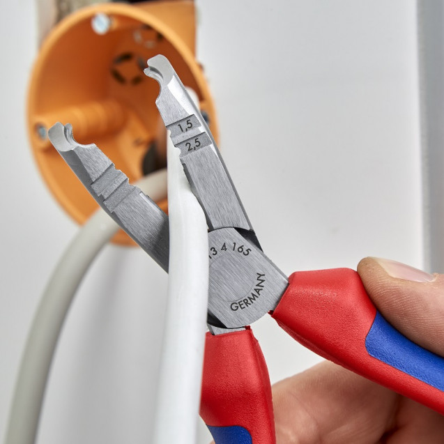 Кліщі для видалення оболонки KNIPEX 13 42 165 Кліщі для видалення оболонки KNIPEX 13 42 165
