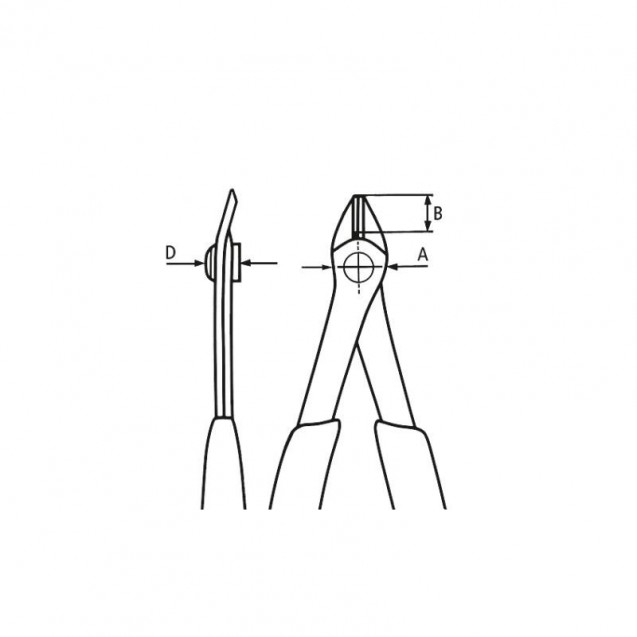 Кусачки Electronic Super Knips® KNIPEX 78 71 125 Кусачки Electronic Super Knips® KNIPEX 78 71 125