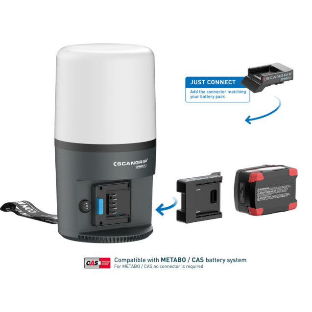 Ліхтар переносний 6000 lumen AREA 6 CONNECT SCANGRIP Ліхтар переносний 6000 lumen AREA 6 CONNECT SCANGRIP