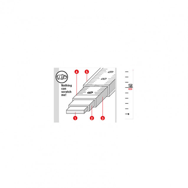 Рулетка геодезическая 30 метров Basic BMI 501314030AF Рулетка геодезическая 30 метров Basic BMI 501314030AF