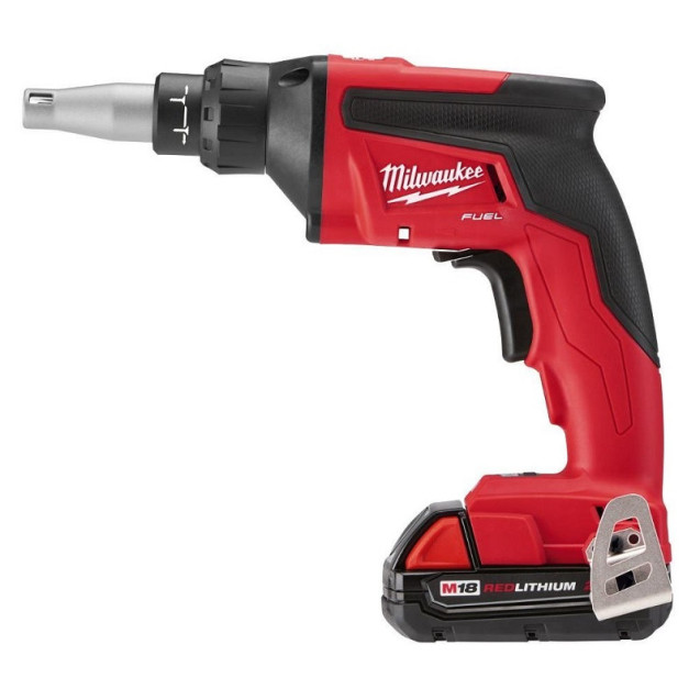 Шуруповерт для гипсокартона MILWAUKEE M18 FUEL FSGC-202X крут. мом. 13 Нм, 4933459199 Шуруповерт для гипсокартона MILWAUKEE M18 FUEL FSGC-202X крут. мом. 13 Нм, 4933459199