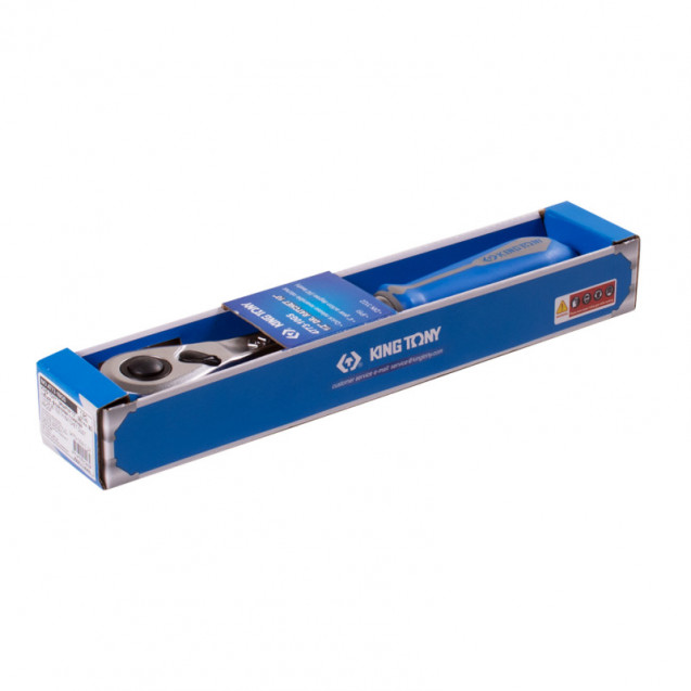 Трещотка 1/2" 250мм 90 зубов. IP51.