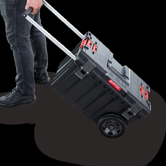 Ящик для инструментов на колесах QBRICK SYSTEM ONE Trolley Vario Размер : 605 x 405 x 345 Ящик для инструментов на колесах QBRICK SYSTEM ONE Trolley Vario Размер : 605 x 405 x 345