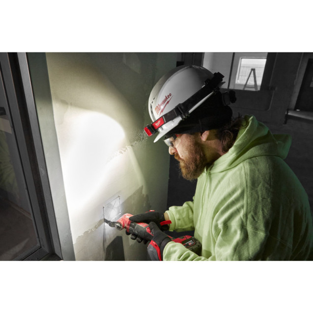 Акумуляторний ліхтар налобний IR HL450 (Micro-USB) Milwaukee 450 люменів