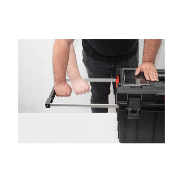 Ящик для инструментов на колесах QBRICK SYSTEM ONE Trolley Vario Размер : 605 x 405 x 345 Ящик для инструментов на колесах QBRICK SYSTEM ONE Trolley Vario Размер : 605 x 405 x 345