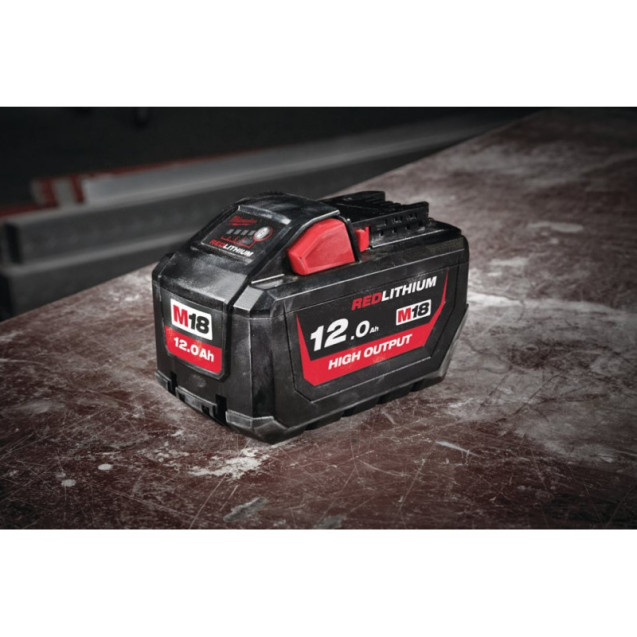 Аккумулятор Li-Ion HIGH OUTPUT MILWAUKEE, M18 HB12 (12Аг)