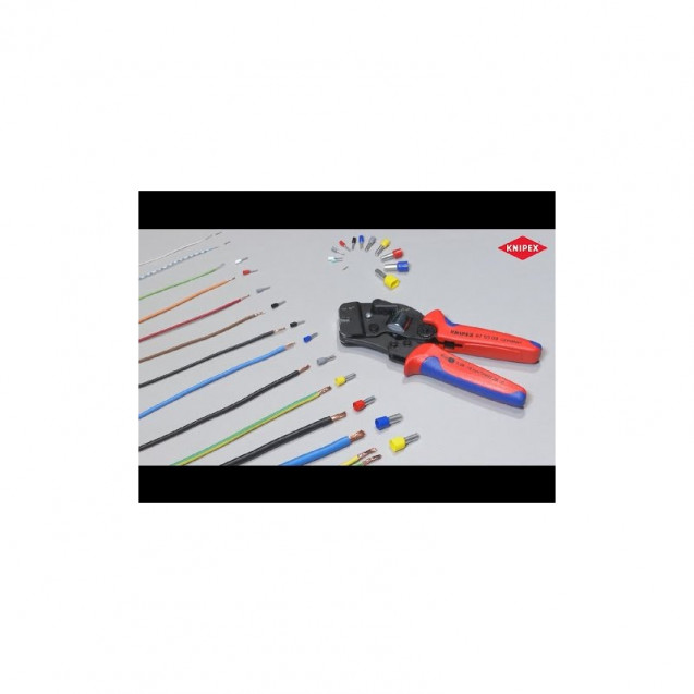 Інструмент для обжиму контактних гільз з автоналаштуванням KNIPEX 97 53 08 Інструмент для обжиму контактних гільз з автоналаштуванням KNIPEX 97 53 08