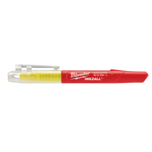 Набір текстмаркерів InkZAll MILWAUKEE, жовтий, (5шт) Набір текстмаркерів InkZAll MILWAUKEE, жовтий, (5шт)