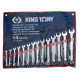 Набор ключей дюймовых 14 шт. KING TONY 1214SR Набор ключей дюймовых 14 шт. KING TONY 1214SR