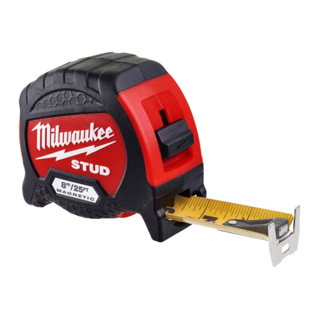 Рулетка MILWAUKEE STUD GEN II  8M/25FT/33MM