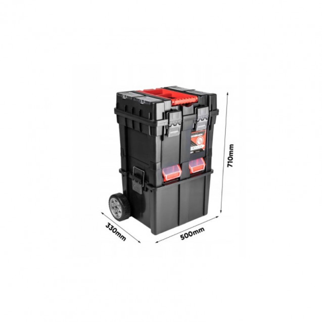 Ящик для инструментов Wheelbox HD Compact 495 x 360 x 710 Ящик для инструментов Wheelbox HD Compact 495 x 360 x 710