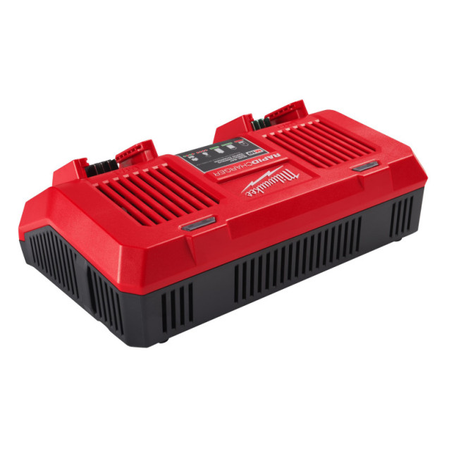 Зарядний пристрій MILWAUKEE, M18 DFC Turbo (для 2х акум. М18) Зарядний пристрій MILWAUKEE, M18 DFC Turbo (для 2х акум. М18)