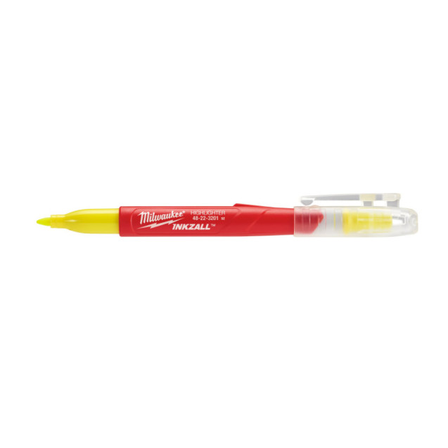Набір текстмаркерів InkZAll MILWAUKEE, жовтий, (5шт) Набір текстмаркерів InkZAll MILWAUKEE, жовтий, (5шт)