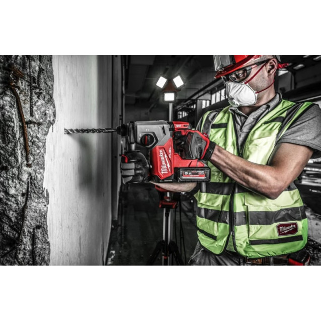 Перфоратор акумуляторний безщітковий SDS PLUS Milwaukee M18 FH-0X FUEL