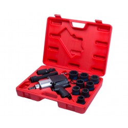 Пневматический гайковерт 3/4 1085 Нм с головками KING TONY 64111MP Пневматический гайковерт 3/4 1085 Нм с головками KING TONY 64111MP