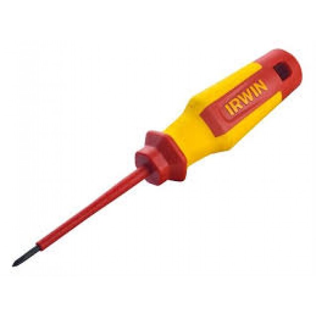 Отвертка Pro Comfort VDE PH 1мм x 100мм с изоляцией, IRWIN Отвертка Pro Comfort VDE PH 1мм x 100мм с изоляцией, IRWIN