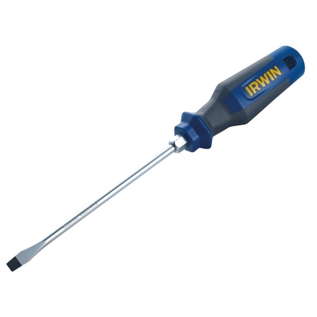Отвёртка Pro Comfort SL №8 x 150мм с шестигранной шейкой, IRWIN Отвёртка Pro Comfort SL №8 x 150мм с шестигранной шейкой, IRWIN